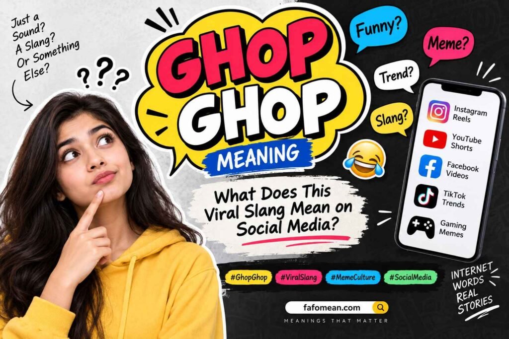 Ghop Ghop Meaning