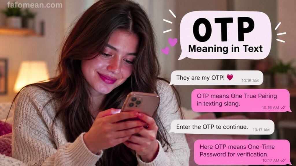 OTP Meaning in Text
