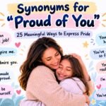 synonyms for proud of you